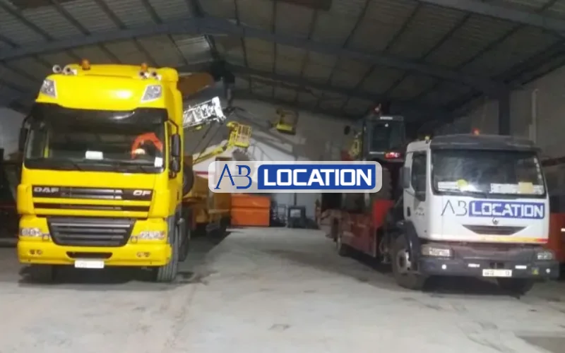 Flotte de camions AB Location